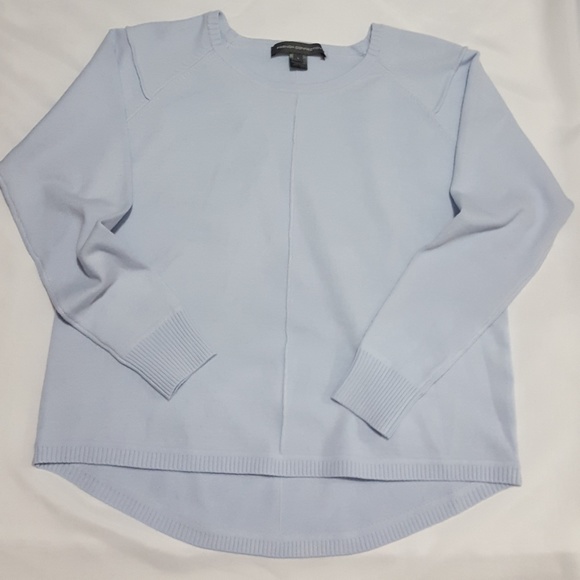 French Connection Sweaters - French Connection Sweater Sz L Baby Blue Soft